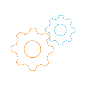 Two gears — when we talk about how to write SMART goals, it's often like talking about these two gears: If even one part is off, the whole system breaks.