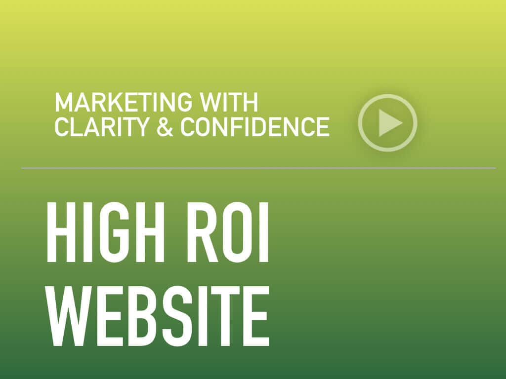 Marketing With Clarity and Confidence — Your Website