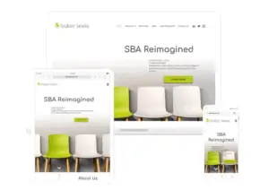 Rebranding & Custom Website Design —  Baker Lewis