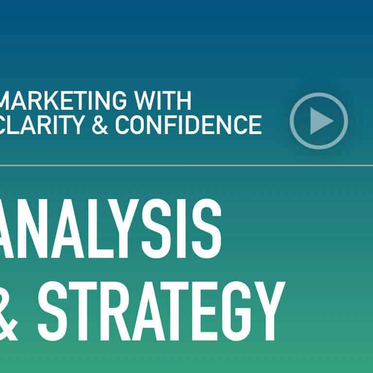 Marketing with clarity and confidence — marketing strategy, tactics, and why understanding the difference between the two is critical to success. Learn more.